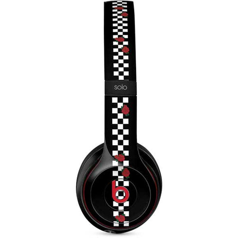Rose Checkerboard Beats Solo 3 Wireless Skin